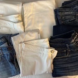 Lot of SIX Jeans